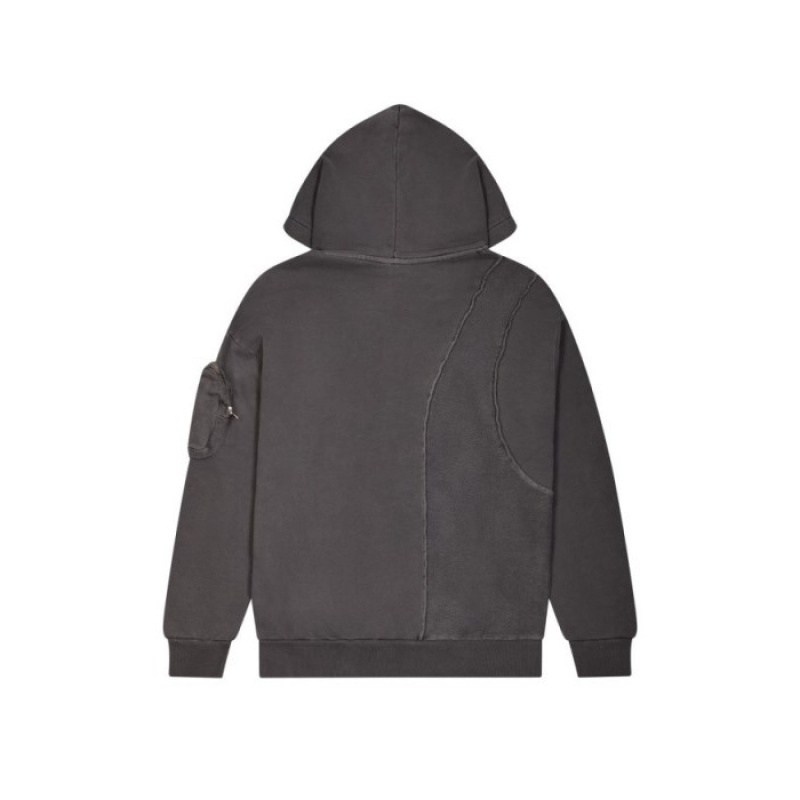Férfi Trapstar Construct Hyperdrive Hoodie Melegítő Fekete | Hungary AB01-309