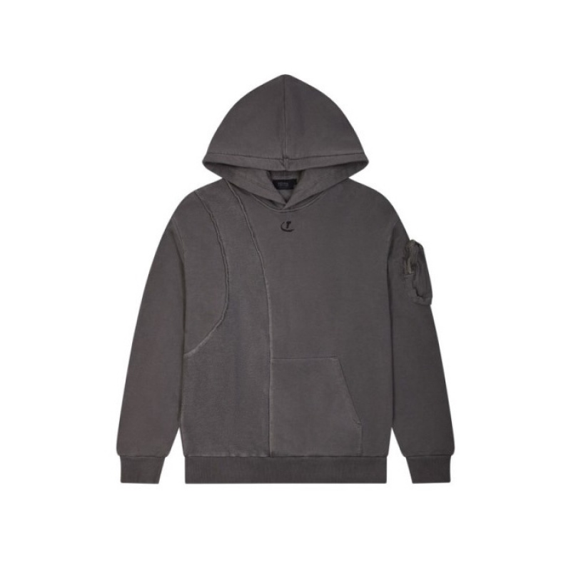 Férfi Trapstar Construct Hyperdrive Hoodie Melegítő Fekete | Hungary AB01-309