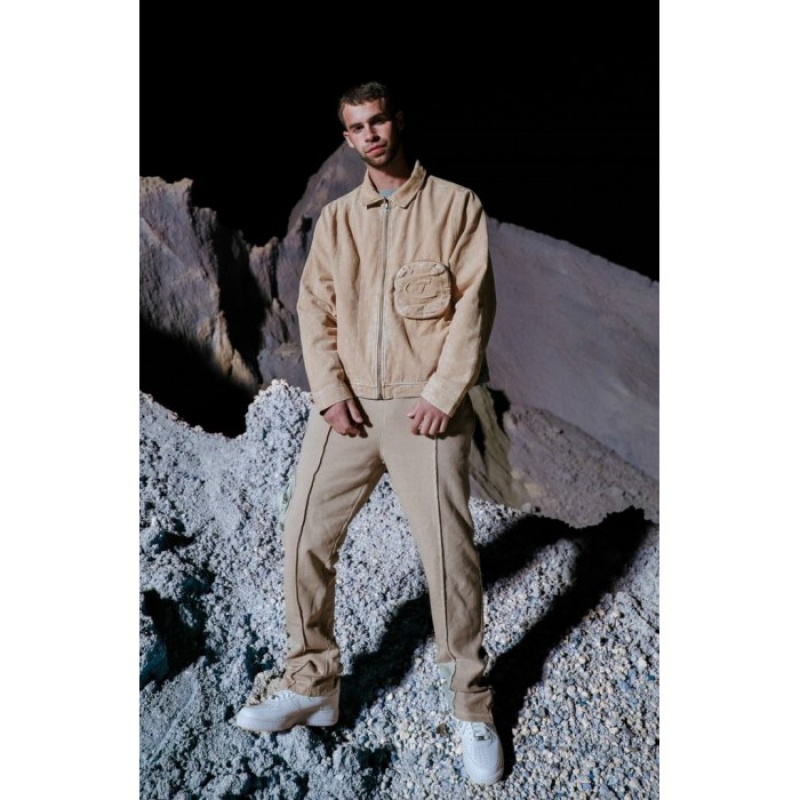 Férfi Trapstar Construct Hyperdrive Jogging Bottoms Melegítő Kávé | Hungary JU52-201