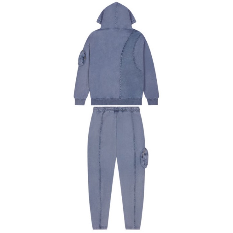 Férfi Trapstar Construct Hyperdrive Jogging Bottoms Melegítő Kék | Hungary RK14-255