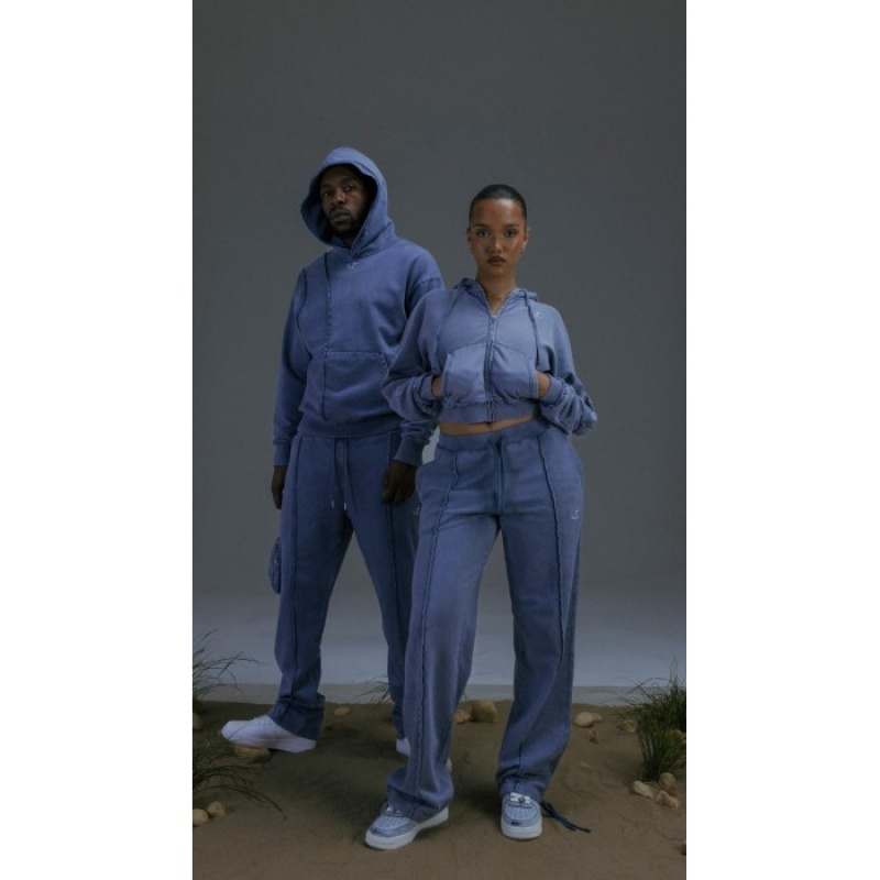 Férfi Trapstar Construct Hyperdrive Jogging Bottoms Melegítő Kék | Hungary RK14-255