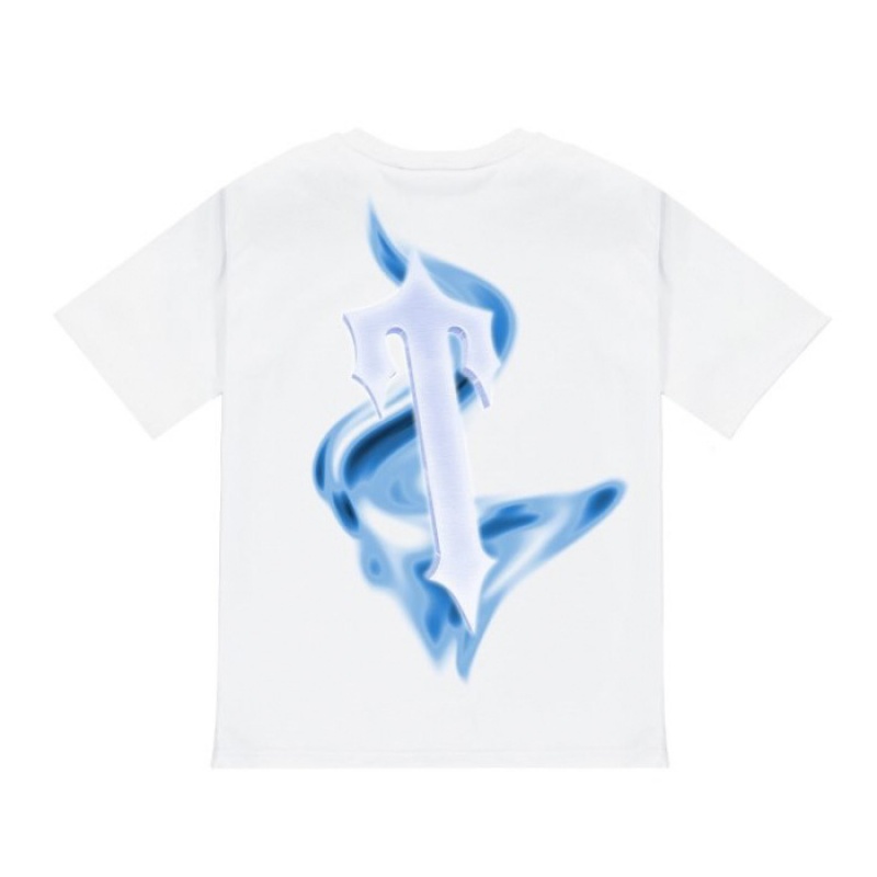 Férfi Trapstar Decoded Tee Póló Fehér | Hungary TP08-216