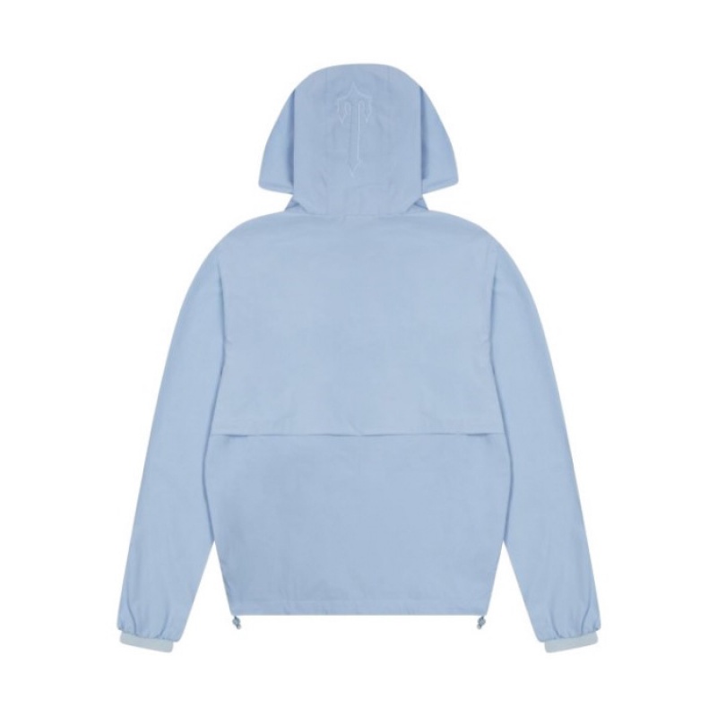 Férfi Trapstar Decoded Windbreaker Felsőruházat Kék | Hungary JU95-083