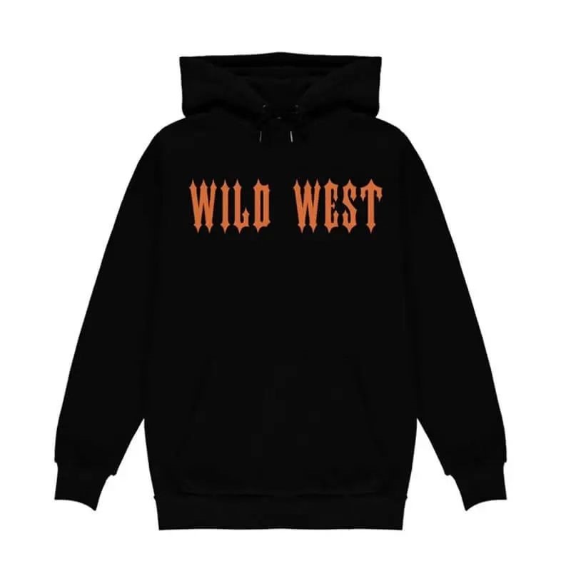 Férfi Trapstar Fleece Central Cee Trap Star Wild West Pulcsi Fekete | Hungary DS66-671