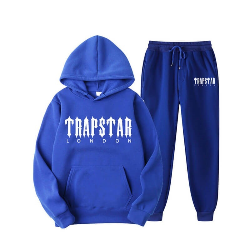 Férfi Trapstar Fleece London Shining Melegítő Kék | Hungary RA70-345