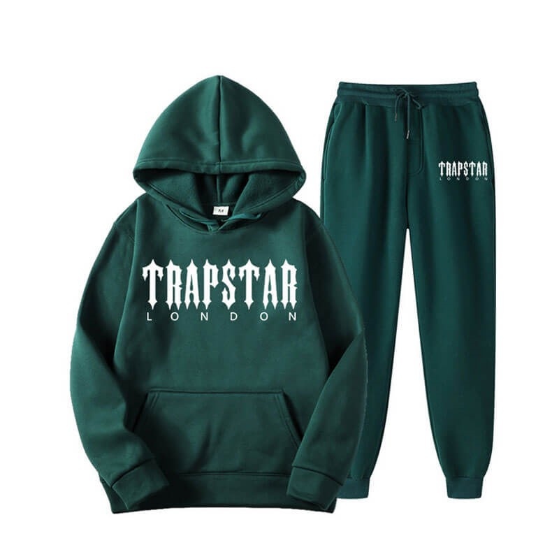 Férfi Trapstar Fleece London Shining Melegítő Zöld | Hungary WM62-917
