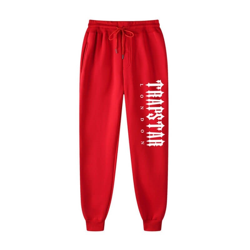 Férfi Trapstar Fleece London Shining Nadrág Piros | Hungary OQ51-325