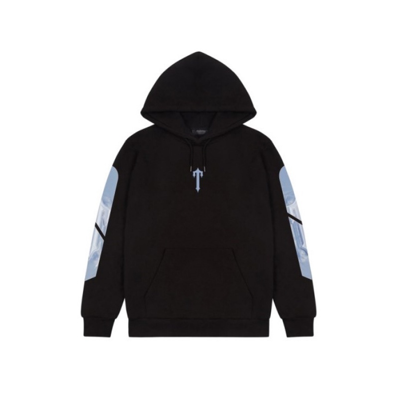 Férfi Trapstar Freeze Art of War Pulcsi Fekete | Hungary YG68-571