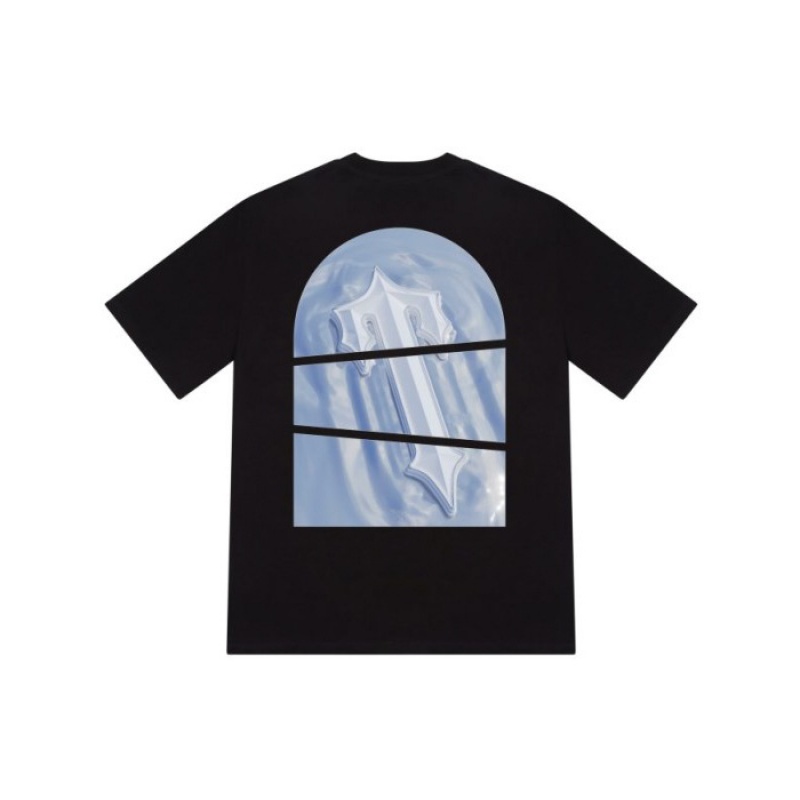Férfi Trapstar Freeze Art of War Tee Póló Fekete | Hungary QY84-370