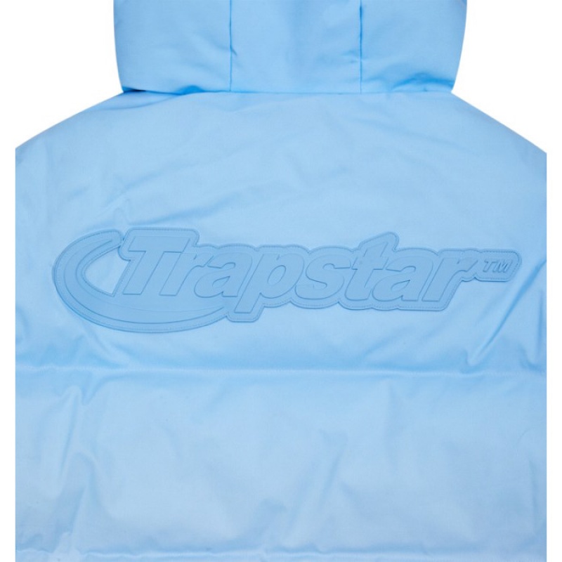 Férfi Trapstar Hyperdrive Technical Puffer Felsőruházat Kék | Hungary MA02-955