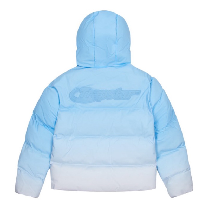 Férfi Trapstar Hyperdrive Technical Puffer Felsőruházat Kék | Hungary MA02-955