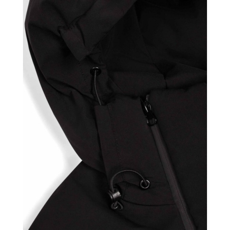 Férfi Trapstar Hyperdrive Technical Puffer Felsőruházat Fekete | Hungary CZ00-575