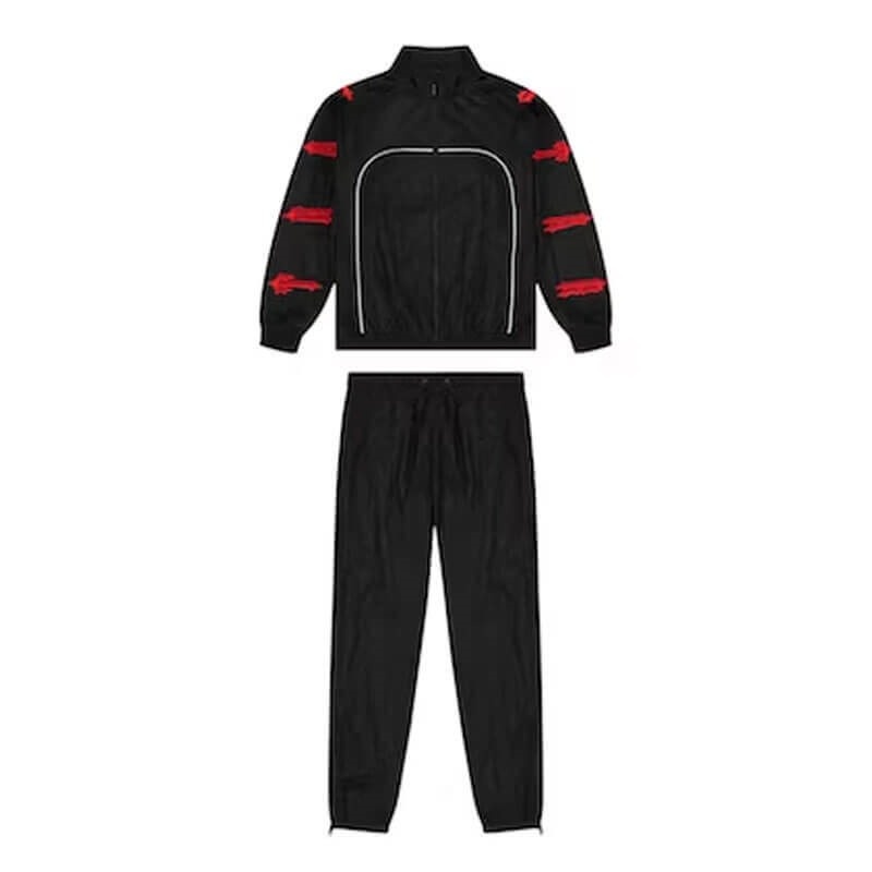 Férfi Trapstar Irongate 2.0 Jacket Shellsuit Melegítő Fekete | Hungary IX45-407