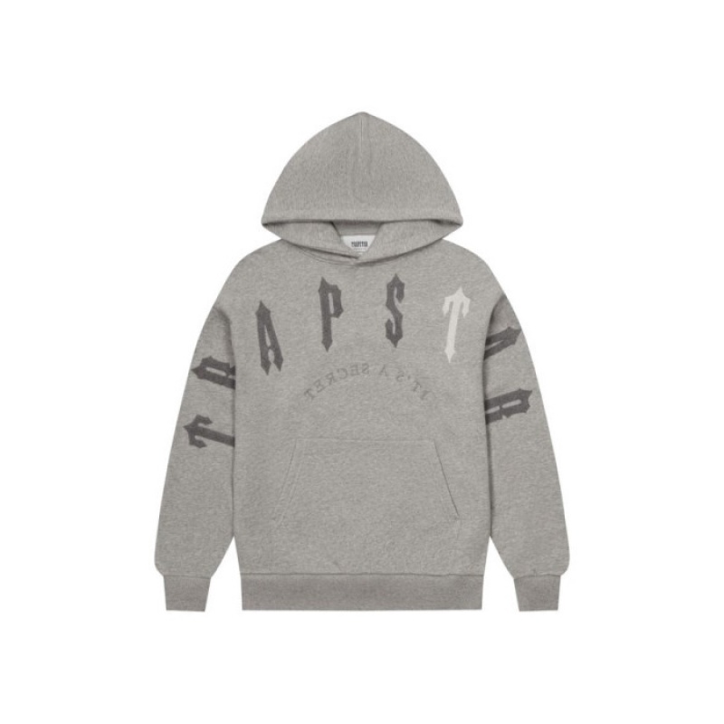 Férfi Trapstar Irongate Arch Chenille 2.0 Melegítő Szürke | Hungary PB01-544