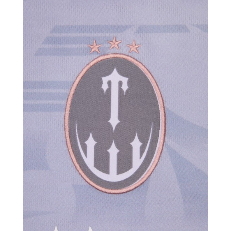 Férfi Trapstar Irongate Football Jersey Póló Szürke Rózsaszín | Hungary WG61-747