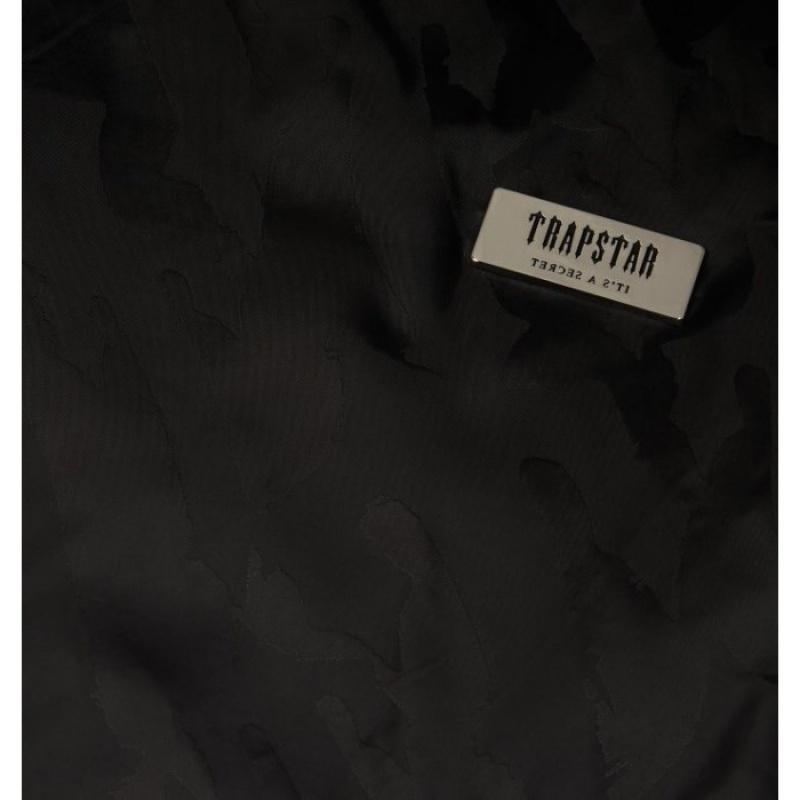 Férfi Trapstar Irongate T Jacquard Cargos Nadrág Fekete | Hungary VB92-842