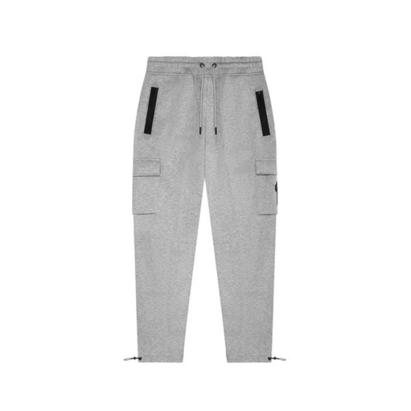 Férfi Trapstar Irongate T Trap Fleece Bottoms Melegítő Szürke | Hungary AB83-848