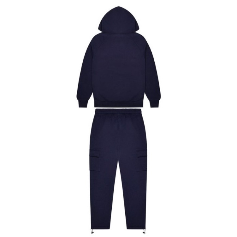 Férfi Trapstar Irongate T Trap Fleece Bottoms Nadrág Sötétkék | Hungary PH41-000
