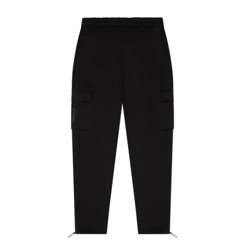 Férfi Trapstar Irongate T Trap Fleece Bottoms Nadrág Fekete | Hungary KK91-705