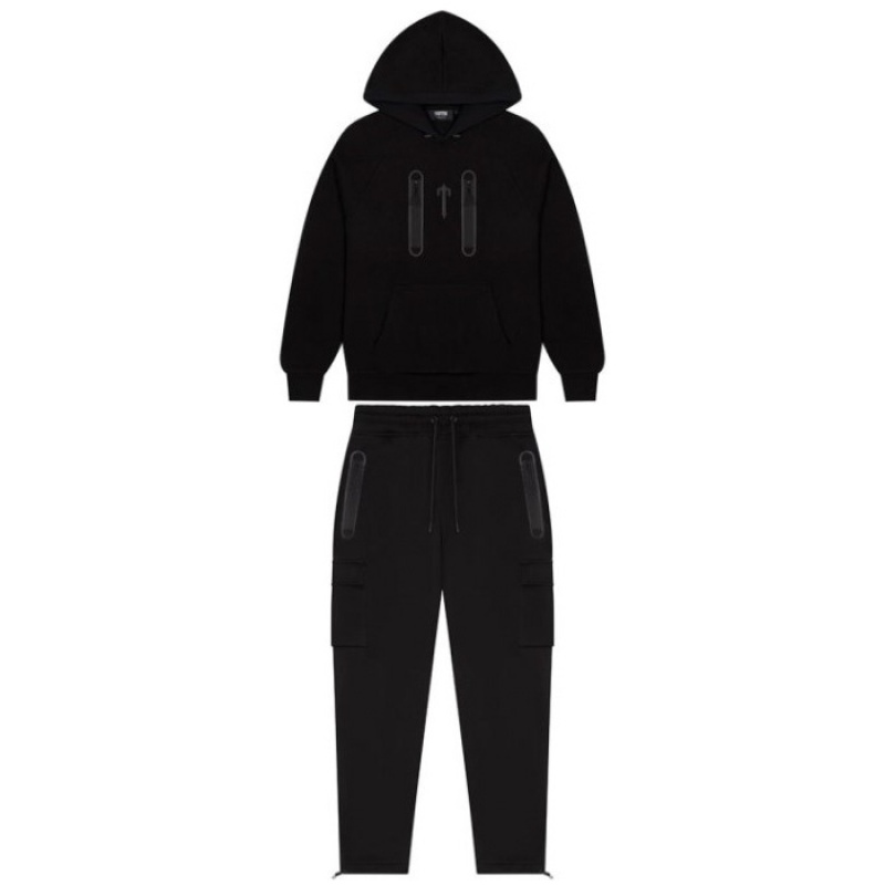 Férfi Trapstar Irongate T Trap Fleece Bottoms Nadrág Fekete | Hungary KK91-705