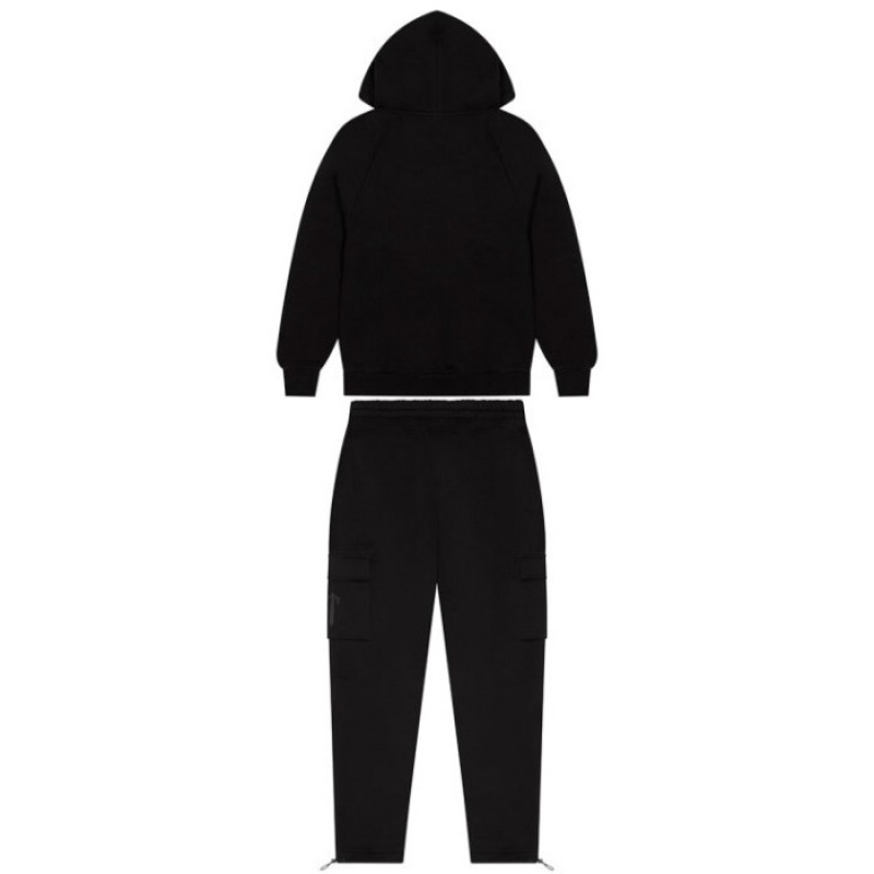 Férfi Trapstar Irongate T Trap Fleece Bottoms Nadrág Fekete | Hungary KK91-705