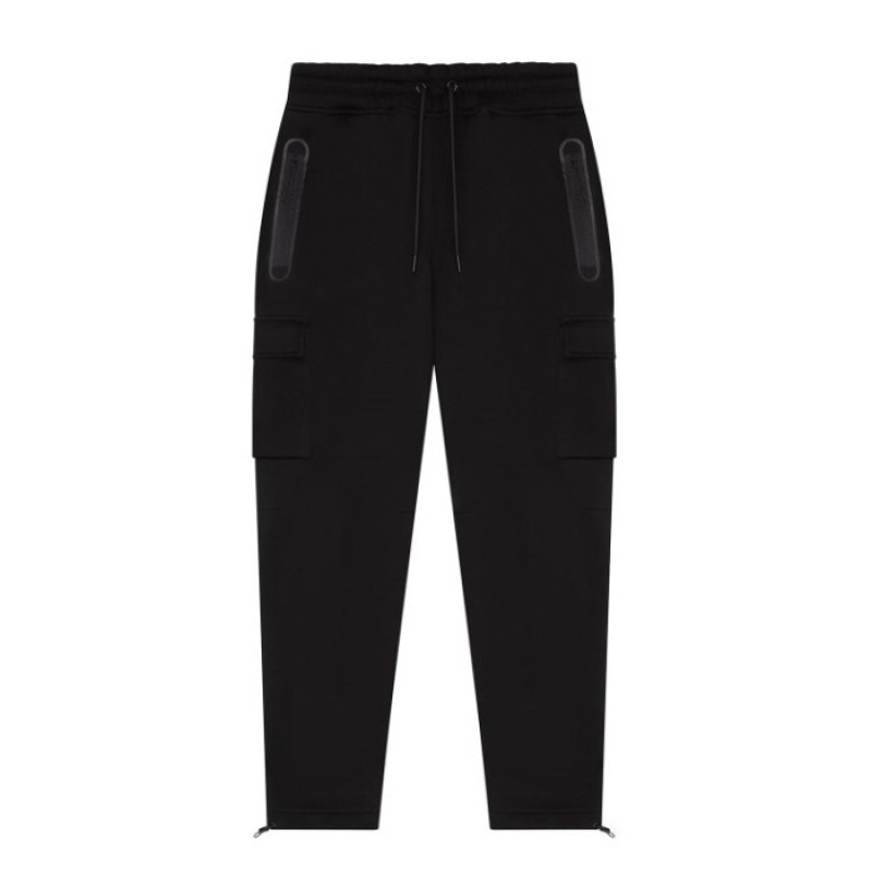 Férfi Trapstar Irongate T Trap Fleece Bottoms Nadrág Fekete | Hungary KK91-705
