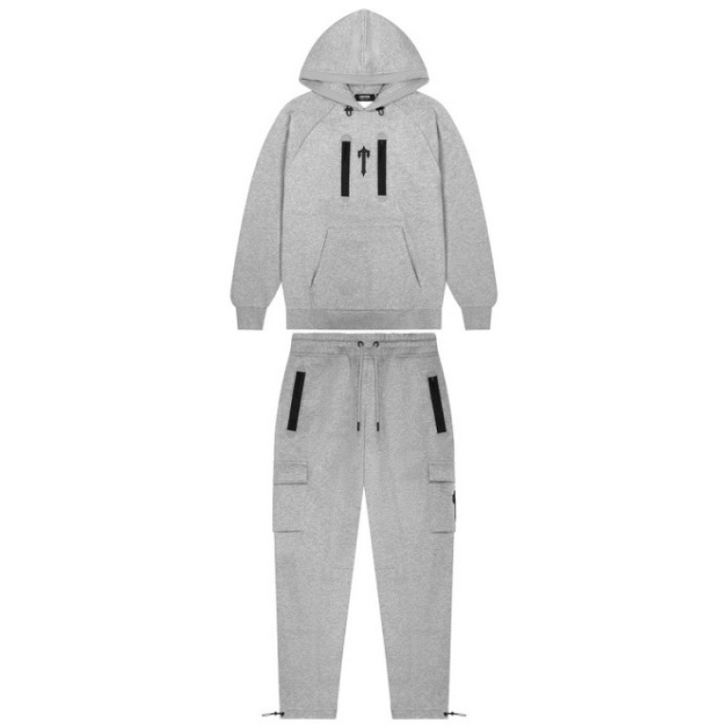 Férfi Trapstar Irongate T Trap Fleece Pulcsi Szürke | Hungary DO04-726