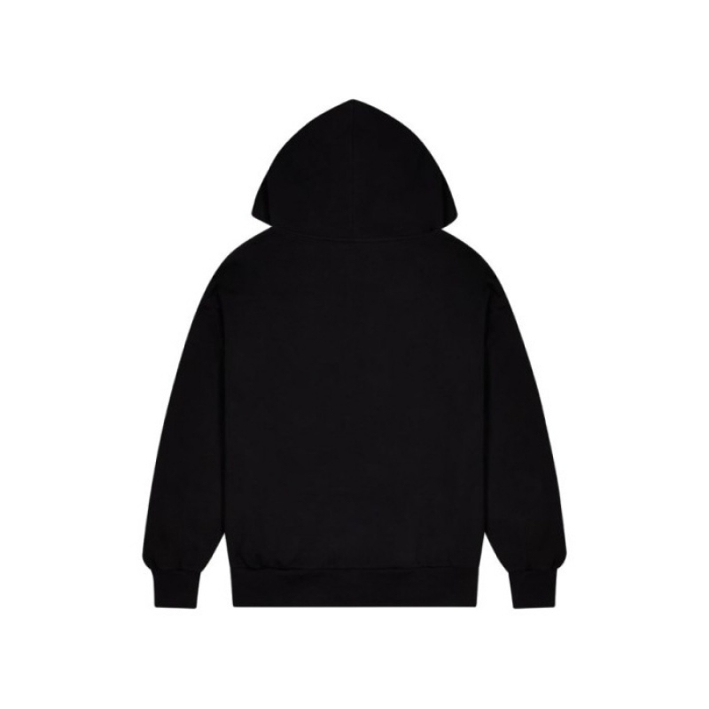 Férfi Trapstar Irongate T Trap Fleece Pulcsi Fekete | Hungary KB52-685