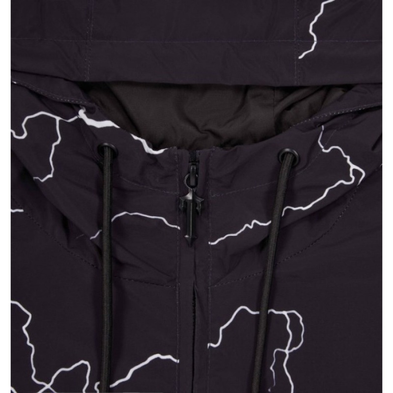 Férfi Trapstar Irongate T Windbreaker Felsőruházat Fekete | Hungary GQ19-068
