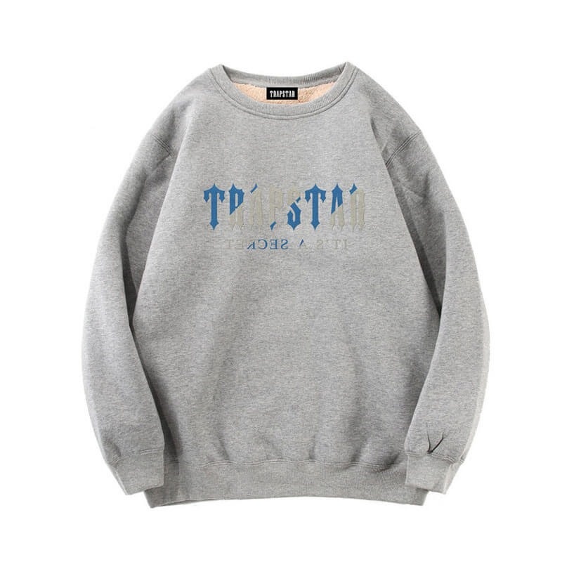Férfi Trapstar It\'s a Secret Funny Galaxy Pulóverek Szürke | Hungary ZG24-104