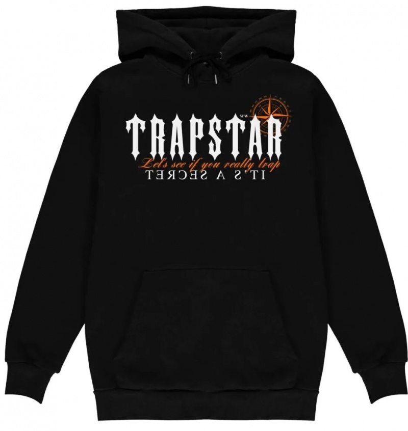Férfi Trapstar It\'s a Secret Funny Pulcsi Fekete | Hungary JU94-268