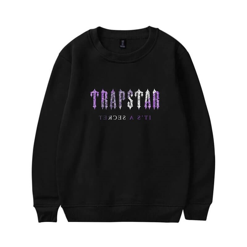 Férfi Trapstar It\'s a Secret Shining Galaxy Pulóverek Fekete | Hungary QZ45-180