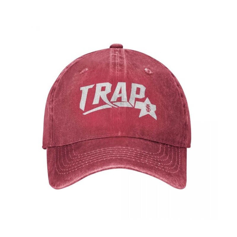 Férfi Trapstar Jacket Baseball Cap Kalap Piros | Hungary WY36-597