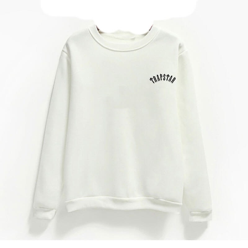 Férfi Trapstar Logo Pulóverek Fehér | Hungary OB46-199