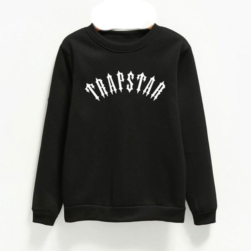 Férfi Trapstar Logo Pulóverek Fekete | Hungary TO50-824
