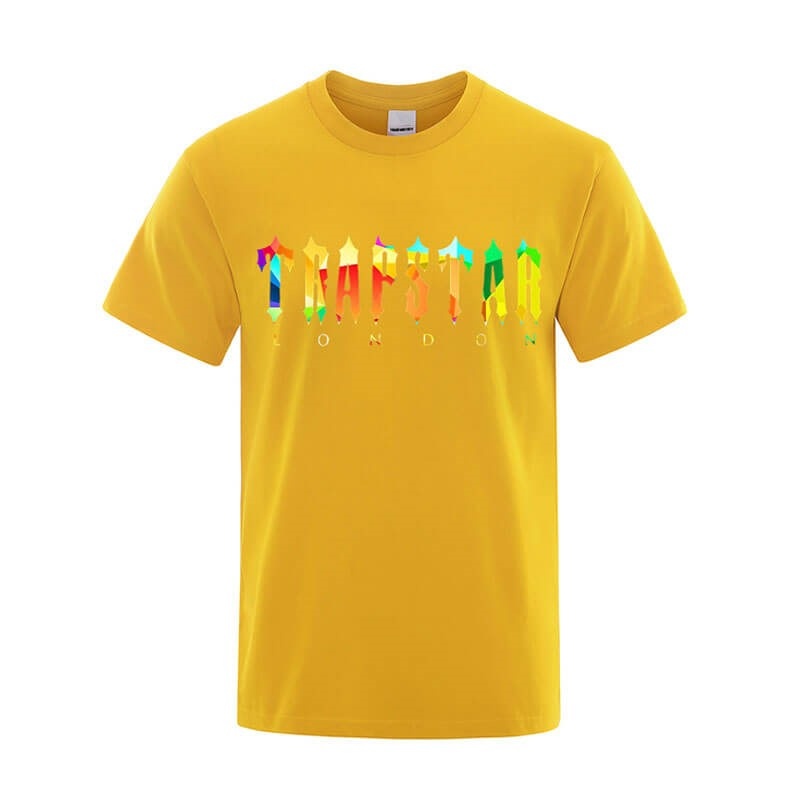 Férfi Trapstar London Lemon Póló Sárga | Hungary XT87-754