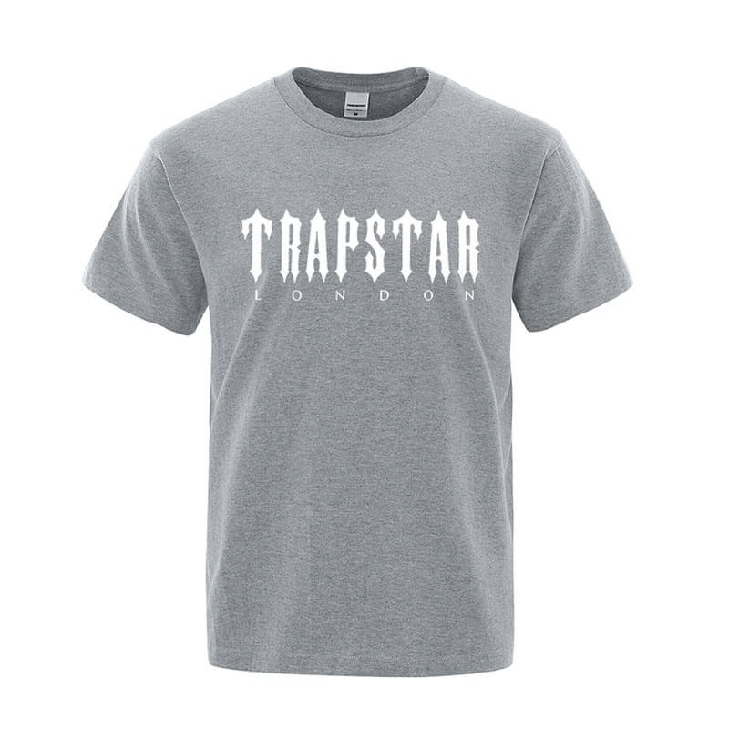 Férfi Trapstar London Letter Printed Póló Szürke | Hungary CO21-711