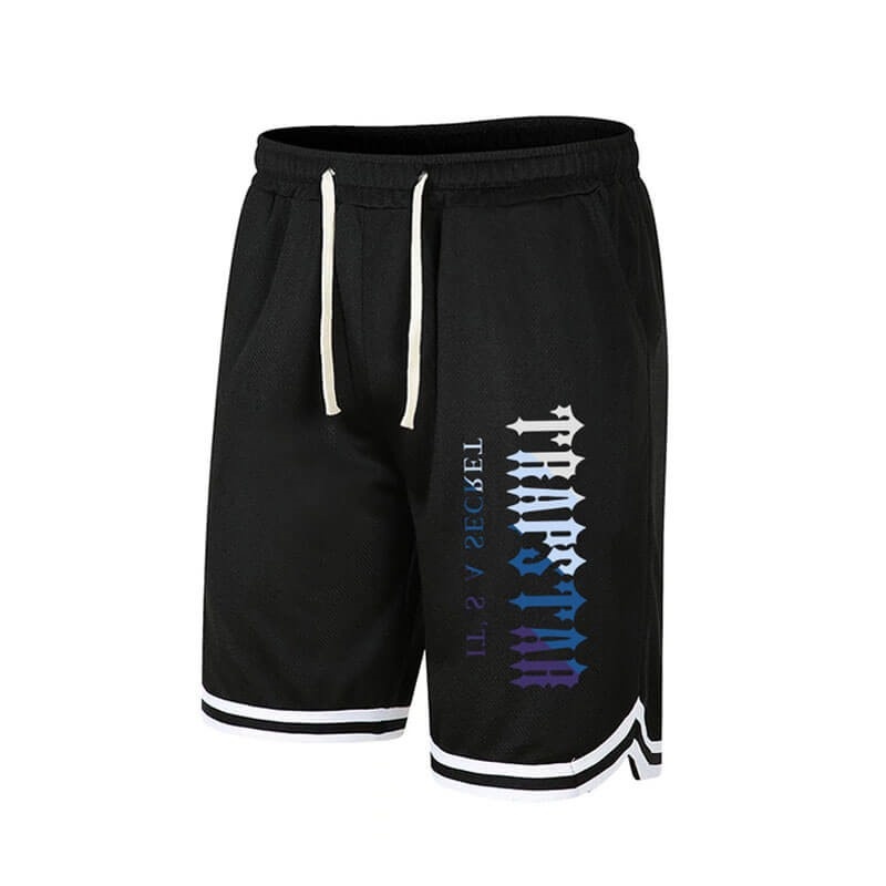 Férfi Trapstar Merch It\'s a Secret Rövidnadrág Fekete | Hungary XM48-772