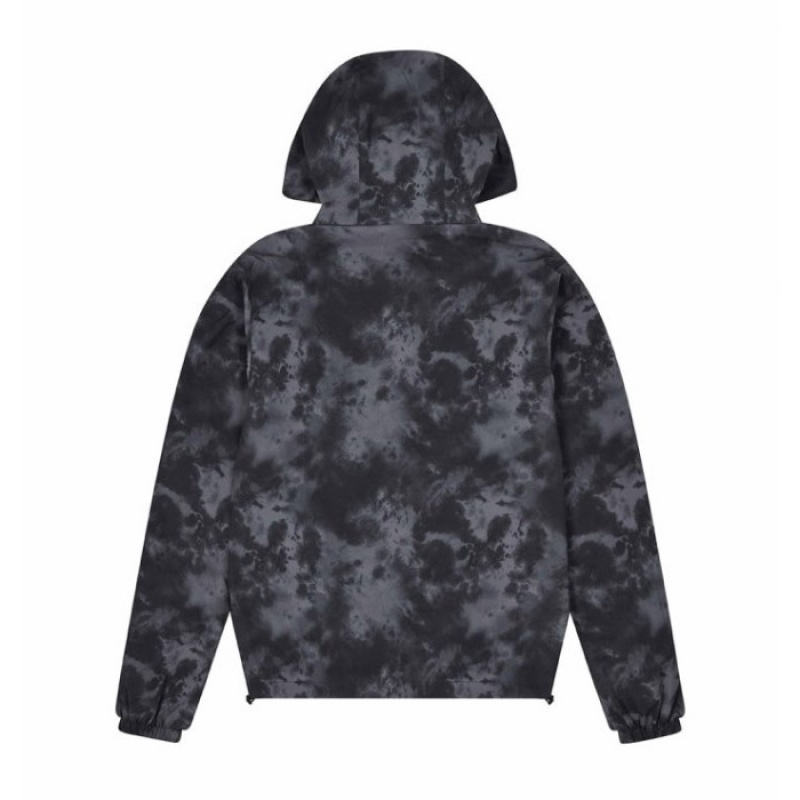 Férfi Trapstar Pigment Irongate Windbreaker Felsőruházat Fekete | Hungary UY24-026