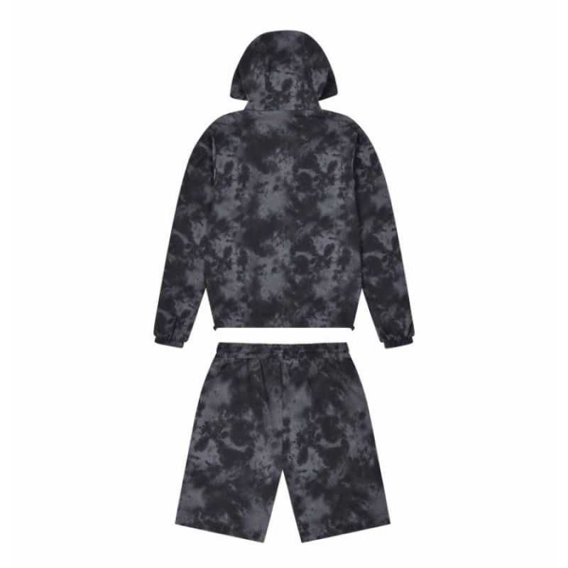 Férfi Trapstar Pigment Irongate Windbreaker Felsőruházat Fekete | Hungary UY24-026