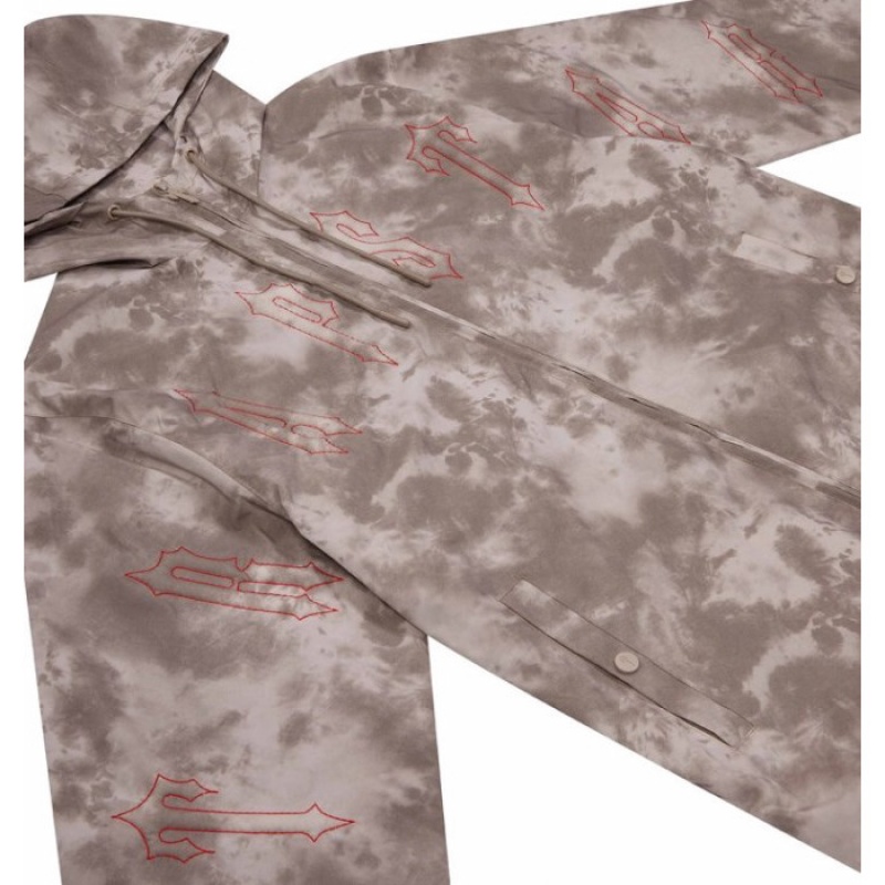 Férfi Trapstar Pigment Irongate Windbreaker Felsőruházat Kávé | Hungary OA89-331