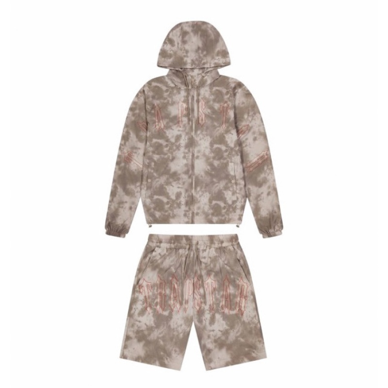 Férfi Trapstar Pigment Irongate Windbreaker Felsőruházat Kávé | Hungary OA89-331