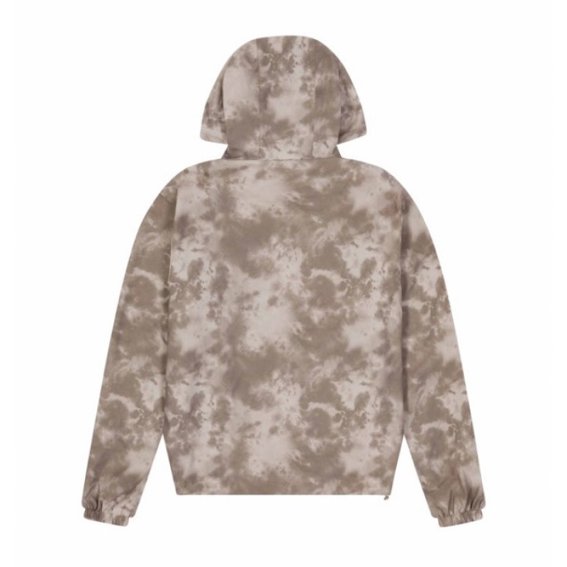 Férfi Trapstar Pigment Irongate Windbreaker Felsőruházat Kávé | Hungary OA89-331
