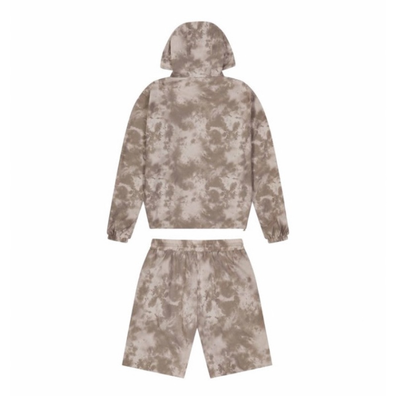 Férfi Trapstar Pigment Irongate Windbreaker Felsőruházat Kávé | Hungary OA89-331