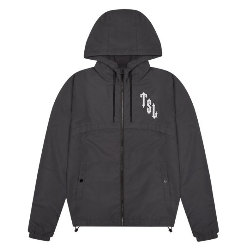 Férfi Trapstar Shooters Windbreaker Felsőruházat Fekete | Hungary DT98-299