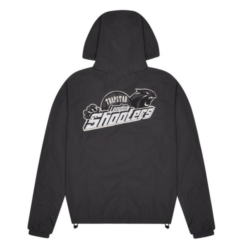 Férfi Trapstar Shooters Windbreaker Felsőruházat Fekete | Hungary DT98-299
