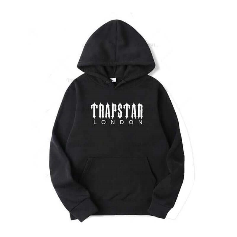 Férfi Trapstar Streetwear London Galaxy Pulcsi Fekete | Hungary PN69-365