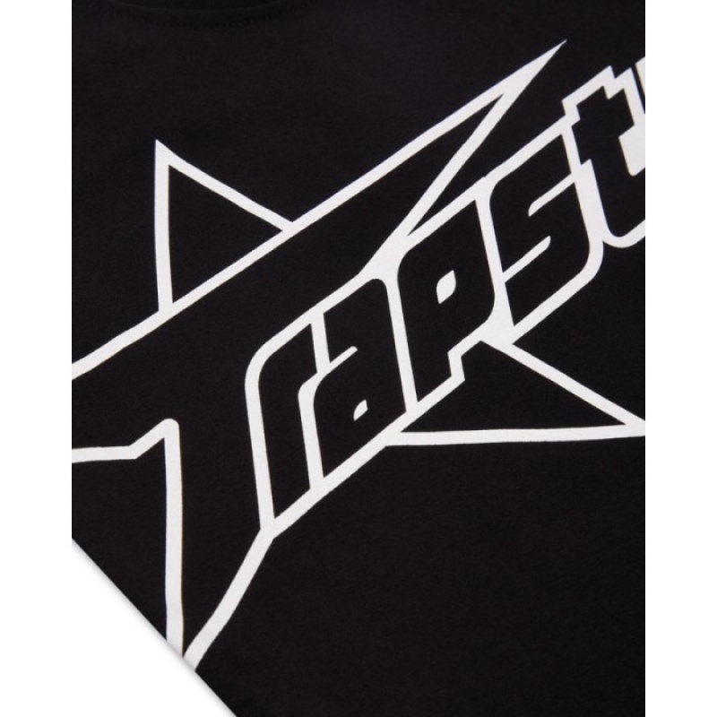Férfi Trapstar TS Baby Tee Póló Fekete | Hungary TR73-946