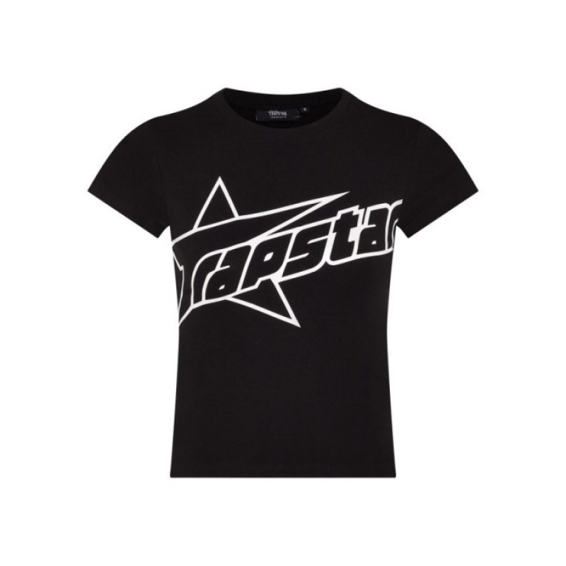 Férfi Trapstar TS Baby Tee Póló Fekete | Hungary TR73-946