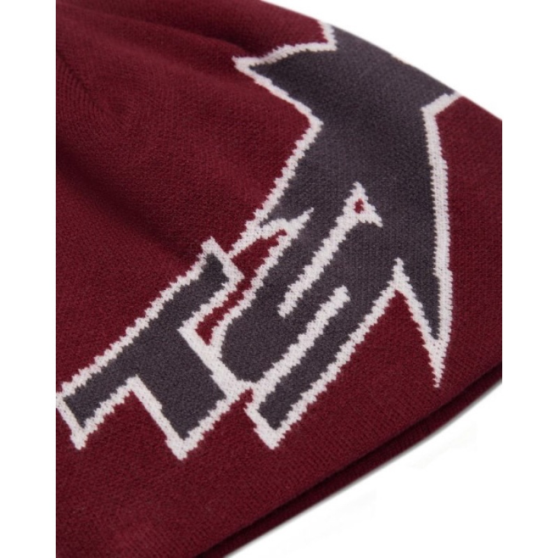 Férfi Trapstar TS Star Beanie Kalap Piros | Hungary VP77-389